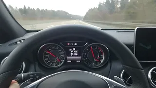 100-200 km/h: Mercedes-AMG A45 2015 (381 hp)