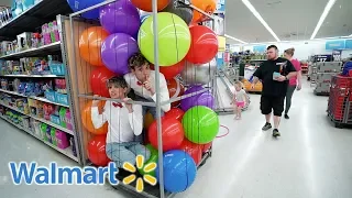 BEST HIDE AND SEEK SPOT IN WALMART! (KICKED OUT)