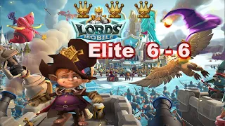 Lords Mobile 6 - 6 Elite 3 Stars