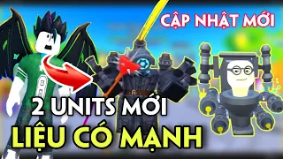 Liệu 2 Units Mới Có Đáng Mua ? Scientist Mech & Mace Camerawoman Ở Update 73 | Toilet Tower Defense