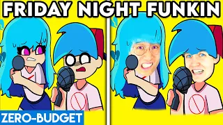 FNF UGH BUT EVERYONE SINGS IT WITH ZERO BUDGET! (FRIDAY NIGHT FUNKIN FUNNY PARODY BY LANKYBOX!)