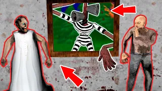 Siren Head Prisoner vs Granny and Grandpa - funny horror animation parody (p.91)