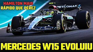 Mercedes vê ritmo mais sólido do W15 com Hamilton em Miami: atualizações que surtiram efeito