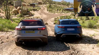 Range Rover Velar | OFFROAD CONVOY | Forza Horizon 5 |  Logitech DFGT Gameplay