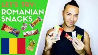 🇷🇴 MUST TRY ROMANIAN SNACKS | Aussie Tries Romanian Snacks | TASTE TEST