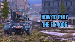 HOW TO PLAY the FV 4005 - #wotblitz