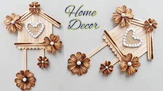 Wall Hanging showpiece making at home | DIY Home Decor | Amazing Craft with Waste Wooden Spoon