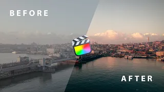 How to COLOR GRADE in Final Cut Pro X - Tutorial | FAST and EASY