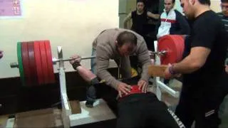 Намиг Джафаров  жим лежа 290 кг