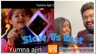 Mere Rashke Qamar Viral Song |Sachet Parampara Vs Yumna Ajin|#SachetParampara #YumnaAjin