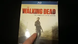 The Walking Dead Season 5 Blu Ray Unboxing