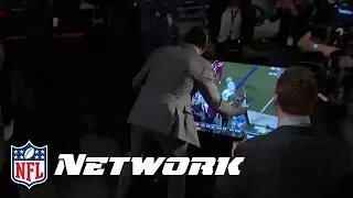 David Carr Gets HYPED During Derek Carr's Game-Winning Play! | NFL Network