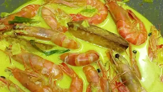 Udang masak lemak|| #vlog  #menubukapuasa#masakansederhana