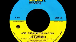 Les Emmerson - Goin' Through The Motions (1972, Canada)