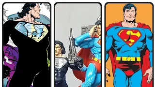 MCFARLANE custom death of Superman figures