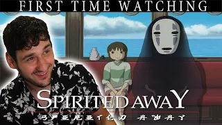 ANIME NOOB WATCHES SPIRITED AWAY AND I LOVED IT!! (reaction)