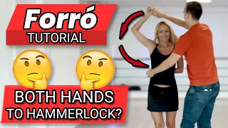 Double hammerlock from avião - #Forró from 0 to hero - Advanced 1 - Tutorial №69