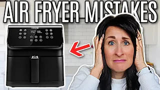 Top 12 Air Fryer MISTAKES → The 2024 Guide of HOW TO and How NOT to Use an Air Fryer