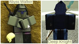 Abyss Walker Torch Quest (solo)  Getting Deep Knight (roblox rogue lineage)