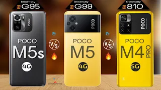 POCO M5s vs POCO M5 vs POCO M4 PRO 5G  | Camera | Body | AnTuTu Benchmark | Full Comparison.