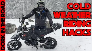 My Favorite Cold Weather Motorcycle Riding Hacks: Tips for Riding a Motorcycle in the Winter