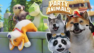 TRIO KOCAK BERTANTEM!! NGAKAK BANGET! - Party Animals