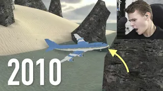 The FIRST Flight Simulator I EVER PLAYED - 2010 Mobile Flight Simulator