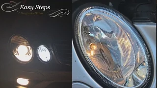 How to install LED Parking City Lights on E350 Mercedes W211 | E550 LED upgrade