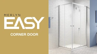 Fitting Video MERLYN EASY Corner Shower Door