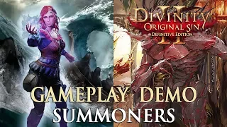 Divinity Original Sin 2 Builds - Summoner  Gameplay Showcase (Commentary)