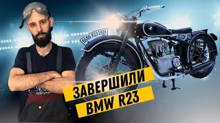 BMW R23 и BMW R35 от мотоателье Ретроцикл: процесс реставрации и результат