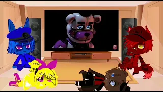 fnaf 1 reacts to sister location song "join us for a bite"/GACHA CLUB /lazy UwU