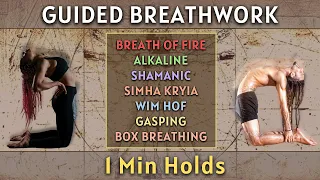 [HOLY GRAIL!] 4 Rounds UNIQUE DMT Breath-Styles to EDM Handpan (1 Min Holds)