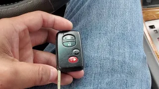 How to Start Toyota With Dead Key Fob Battery....Keyfob not detected, not working Simple Easy....Fix