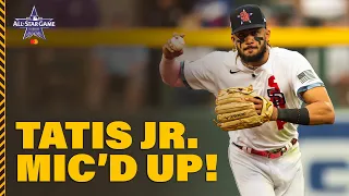 Fernando Tatis Jr. mic'd up at the All-Star Game