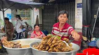 Khiếp thật phá lấu vịt anh Tài bán đắt như tôm tươi với những bộ xương vịt