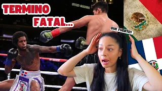 SE BURLÓ de JOVEN MEXICANO🇲🇽 y ACABÓ con su CARRERA de BOXEO... | EXTRANJERA REACCIONA