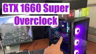 OVERCLOCK your GTX 1660 Super for More FPS!