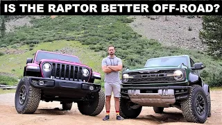 2022 Jeep Wrangler Rubicon 392 VS 2022 Ford Bronco Raptor: Is The Bronco Raptor Better Off-Road?