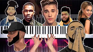 Top 10 Most Beautiful R&B Piano Pieces (Vol. 1)