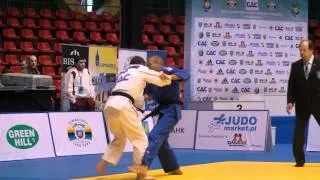 Judo Veterans EM 2012 Opole M5-66kg Zingg(SUI) - Derouet(FRA)