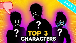 👎 Revealed: Anime's Most Hated Characters🔥 TOP 3 of each Anime 🔍 Anime Quiz Part 2