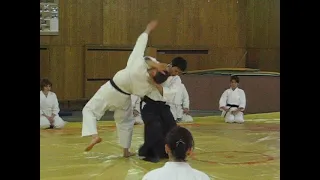 Aikido Frontal Throw (Shomen Iriminage) performed by Sensei Ryoichiro Higa.