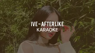 IVE  'After Like' KARAOKE with lyrics