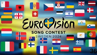 Eurovision Song Contest 2024 - My Top 36 (New Armenia)