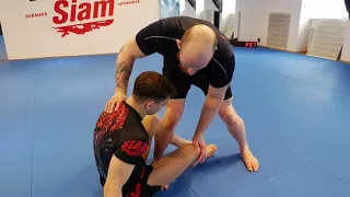 6 Passing to Leglocks - Toreando passing vs opponent's seated guard