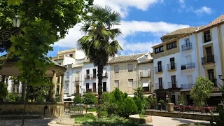 Baeza (Jaén) Spain - Main Plaza area, UNESCO World Heritage Site