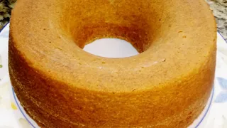 BOLO DE TRIGO SIMPLES E FÁCIL MUITO FOFINHO