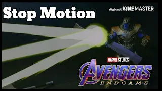 Avengers Endgame: Captain America vs Thanos Scene Stop-Motion Recreation