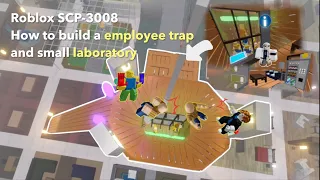 How to build a employee trap and a small laboratory base | Roblox Scp-3008 house idea